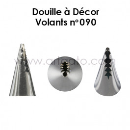 Douille à Décor | Volants #090