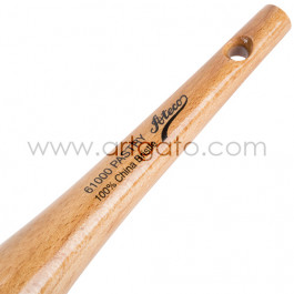 Pinceau Pâtissier Soie Naturelle Ateco® | Rond - Ø 25 mm - Manche