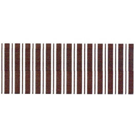 Pochoir, Bordure de RAYURES FINES ET LARGES