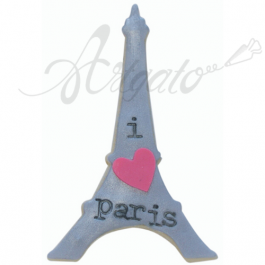 Sablé Tour Eiffel avec Message Imprimé avec la Presse à Message