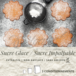 Sucre Glace Extra-fin et sans Amidon