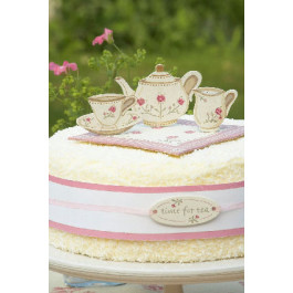Kit de Décor de Gâteaux, TEA TIME