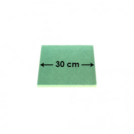 Cartons à entremets - Vert Pâle - Carrés 30 cm
