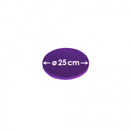 Carton à Entremets, Violet 12 mm - ø 25 cm