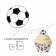 Ballon de Football - Ballon et Réalisation Cupcake