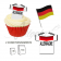 Maillot Equipe Allemagne - Maillot et Réalisation Cupcake