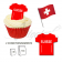 Maillot Equipe Suisse - Maillot et Réalisation Cupcake