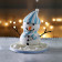 Moule à Gâteau Demi-Sphère - Bonhomme de neige