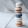 Macaron avec Colorant Poudre Blanc