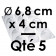 5 Moules à Entremets | 15 DEMI-SPHERES -  Ø 6,8 cm x Prof. 4 cm 