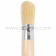 Pinceau Pâtissier Soie Naturelle Ateco® | Rond - Ø 30 mm - Gros Plan