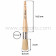 Pinceau Pâtissier Soie Naturelle Ateco® | Rond - Ø 25 mm - Dimensions