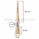 Pinceau Pâtissier Soie Naturelle Ateco® | Rond - Ø 30 mm - Dimensions