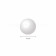 Sphère pleine en Polystyrène 12 cm diamètre - Artgato