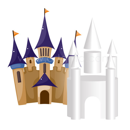 decor polystyrene chateau kit - Artgato