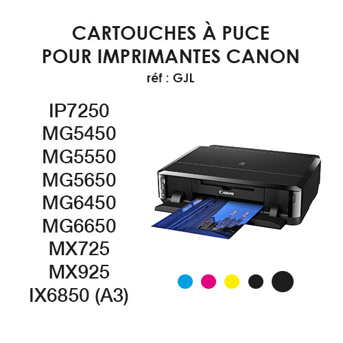 Encre Alimentaire  Cartouches Imprimantes Canon Génération 2014 - Artgato