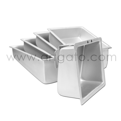 Set De 3 Moules à Gâteau à Fond Démontable - Formes Cœur (27 Cm), Rond (22 Cm), Carré (26 Cm) - Antiadhésif Et Résistant à 230°C