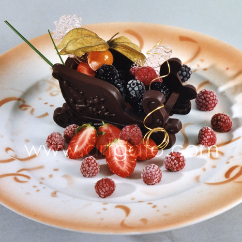 Yusat Moule à Gâteau En Forme De Traîneau De Père Noël