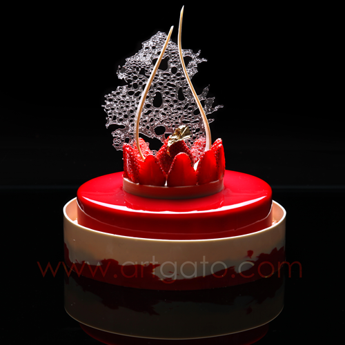 moules entremets ronds 26cm - Artgato