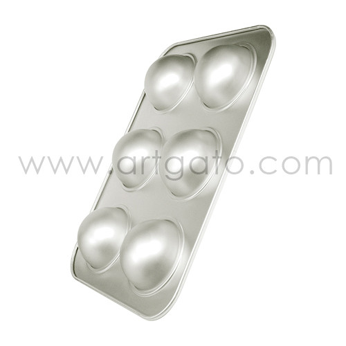 Moule A Gateau Demi Sphere O 9 Cm X Prof 4 5 Cm 6 Cavites Artgato