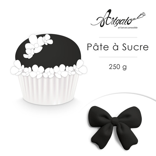 i78 Silikomart - Pâte à sucre noire - 250g – Marie Patiss' LA BOUTIQUE