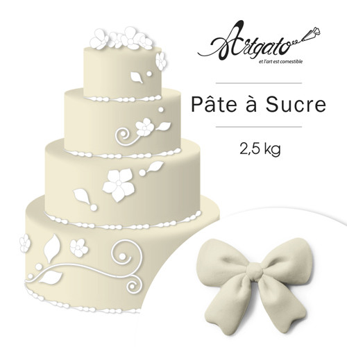 PATE A SUCRE  Grise - 2,5 Kg - Artgato