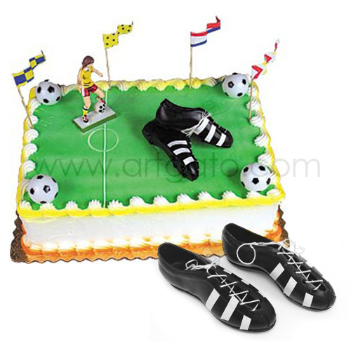 Présentoir à gateau foot - Decoration pour anniversaire foot