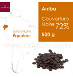 Couverture Chocolat Noir - Arriba 72%