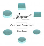 Cartons à entremets - Bleu Pâle