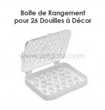 Boîte de Rangement | Pour 26 Douilles à Décor