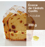 Cédrats Confits Agrimontana | Ecorce en Cubes 8 x 8 mm