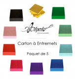 5 Cartons à Entremets - Couleurs