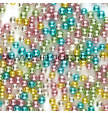 Perles en Sucre - Multicolores - 4,5mm