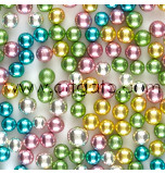 Perles en Sucre - Multicolores - 7,5 mm