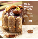 Marrons Confits au Sirop Agrimontana, Mini Marrons