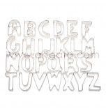 Découpoirs, Alphabet - Hauteur 75 mm