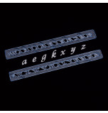 Lettres Minuscules Italique (1,5 cm)
