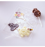 Moule Sucettes Chocolat - Assortiment Cirque