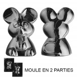 Moule à Chocolat, Souris 3D (2 moules)