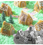 Moule à Gâteau Nordicware® | 6 Petites Maisons (Mini Village)