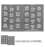 Moule Chocolat - Alphabet Grec