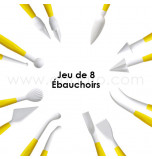 Jeu de 8 Ébauchoirs