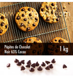 Pépites de Chocolat Noir 63% de Cacao 1 kg
