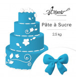 Pâte à sucre | Bleu Roi - 2,5 kg 