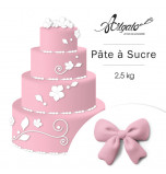 Pâte à sucre | Rose Pâle - 2,5 kg 