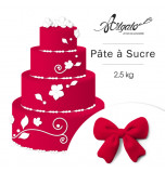 Pâte à sucre | Rouge - 2,5 kg 