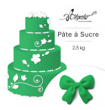 Pâte à sucre | Vert Émeraude - 2,5 kg 