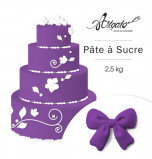 Pâte à sucre | Violette - 2,5 kg 