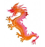 Pochoir, DRAGON, Petite Taille