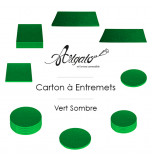 Cartons à entremets - Vert Sombre